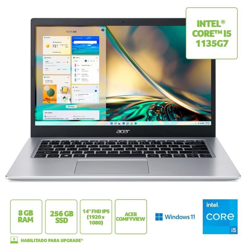 Notebook Acer Aspire 5 A514-54-52TY Intel Core i5 11ª Gen Windows